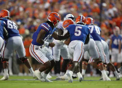 during the Gators' game against the Kentucky Wildcats on Saturday, September 10, 2022 at Ben Hill Griffin Stadium in Gainesville, Fla. / UAA Communications photo by Emma Bissell