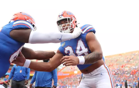 during the Gators' game against the Kentucky Wildcats on Saturday, September 10, 2022 at Ben Hill Griffin Stadium in Gainesville, Fla. / UAA Communications photo by Isabella Marley