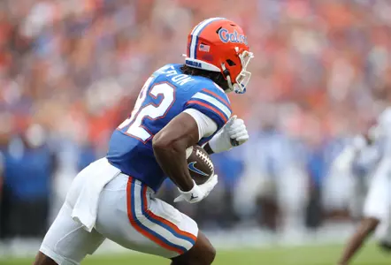 during the Gators' game against the Kentucky Wildcats on Saturday, September 10, 2022 at Ben Hill Griffin Stadium in Gainesville, Fla. / UAA Communications photo by Hannah White