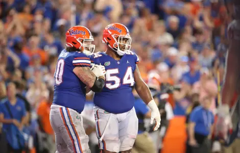 during the Gators' game against the Utah Utes on Saturday, September 3, 2022 at Ben Hill Griffin Stadium in Gainesville, Fla. / UAA Communications photo by Isabella Marley
