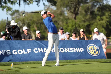 Florida Gators men's golf at the SEC MenÕs Golf Championship Sunday, April 24, 2022 at the Mark Bostick Golf Course in Gainesville, FL / UAA Communications photo by Leslie White