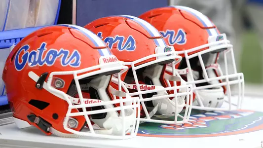 Gator Football Helmets
