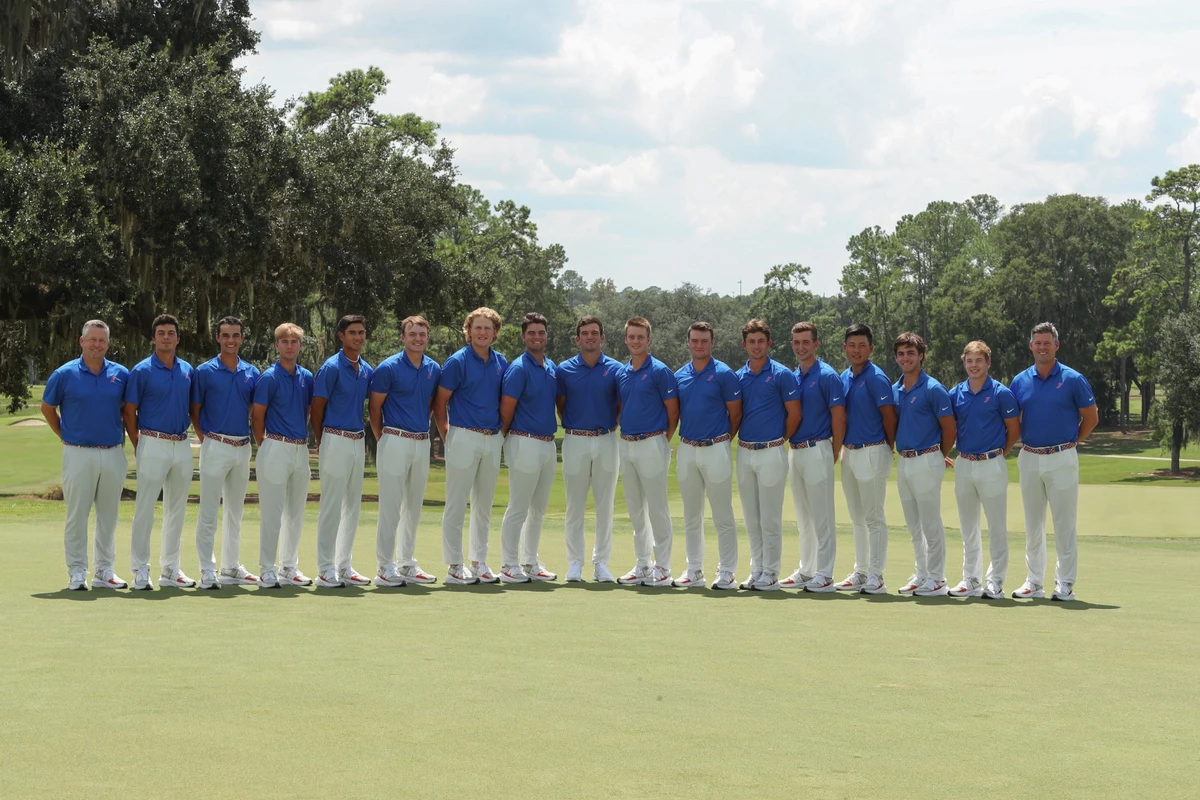 Men?s Golf - Team Photo 2022-23 - Wednesday, September 7, 2022 at Ben Hill Griffin Stadium in Gainesville, Fla. / UAA Communications photo
