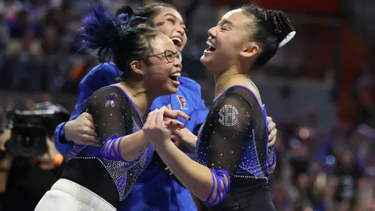 Trio of 10.0s Boost No. 2 Florida in Win versus No. 5 Auburn Image