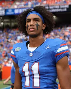 during the Gators' game against the Vanderbilt Commodores on Saturday, October 7, 2023 at Ben Hill Griffin Stadium in Gainesville, Fla. / UAA Communications photo by Maddie Washburn