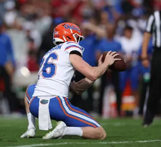 during the Gators' game against the South Carolina Gamecocks on Saturday, October 14, 2023 at Williams-Brice Stadium in Columbia, S.C. / UAA Communications photo by Maddie Washburn