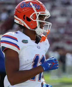 during the Gators' game against the South Carolina Gamecocks on Saturday, October 14, 2023 at Williams-Brice Stadium in Columbia, S.C. / UAA Communications photo by Maddie Washburn