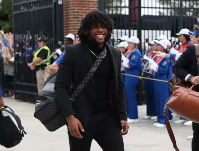 during the Gators' game against the South Carolina Gamecocks on Saturday, October 14, 2023 at Williams-Brice Stadium in Columbia, S.C. / UAA Communications photo by Maddie Washburn
