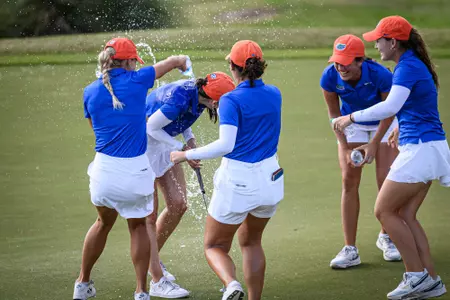 West Point, MS - October 25, 2023 - Florida Gators golf at the Ally at Old Waverly in West Point,MS  Photo by Jared Thomas