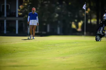 West Point, MS - October 25, 2023 - Florida Gators golf at the Ally at Old Waverly in West Point,MS  Photo by Jared Thomas