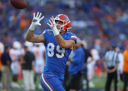 during the Gators' game against the Tennessee Volunteers on Saturday, September 16, 2023 at Ben Hill Griffin Stadium in Gainesville, Fla. / UAA Communications photo by Emma Bissell