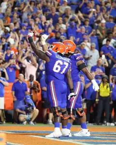 Richie Leonard IV During the Gators' game against the Tennessee Volunteers on Saturday, September 16, 2023 at Ben Hill Griffin Stadium in Gainesville, Fla. / UAA Communications photo by Molly Kaiser