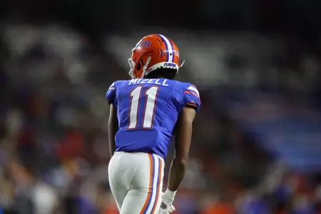 during the Gators' game against the McNeese Cowboys on Saturday, September 9, 2023 at Ben Hill Griffin Stadium in Gainesville, Fla. / UAA Communications photo by Mallory Peak
