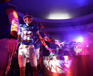during the Gators' game against the McNeese State Cowboys on Saturday, September 9, 2023 at Ben Hill Griffin Stadium in Gainesville, Fla. / UAA Communications photo by Maddie Washburn