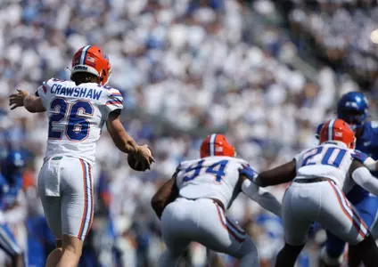 during the Gators' game against the Kentucky Wildcats on Saturday, September 30, 2023 at Kroger Field in Lexington, Ky. / UAA Communications photo by Maddie Washburn