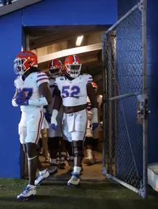 during the Gators' game against the Kentucky Wildcats on Saturday, September 30, 2023 at Kroger Field in Lexington, Ky. / UAA Communications photo by Maddie Washburn