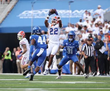 during the Gators' game against the Kentucky Wildcats on Saturday, September 30, 2023 at Kroger Field in Lexington, Kentucky / UAA Communications photo by Ashley Ray