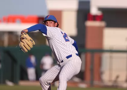 during the Gators' game against the Hatters on Sunday, November 5, 2023 at Florida Ballpark in Gainesville, FL / UAA Communications photo by Catherine McCarthy