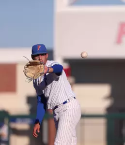 during the Gators' game against the Hatters on Sunday, November 5, 2023 at Florida Ballpark in Gainesville, FL / UAA Communications photo by Catherine McCarthy