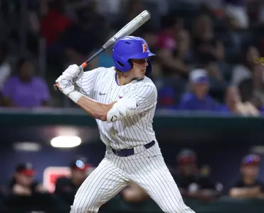 during the Gators' game against the Georgia Bulldogs on Friday, October 27, 2023 at 121 Financial Ballpark in Jacksonville, FL / UAA Communications photo by Maddie Washburn