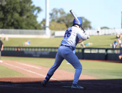 during the Gators' game against the Hatters on Sunday, November 5, 2023 at Florida Ballpark in Gainesville, FL / UAA Communications photo by Catherine McCarthy