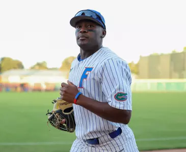 during the Gators' game against the Georgia Bulldogs on Friday, October 27, 2023 at 121 Financial Ballpark in Jacksonville, FL / UAA Communications photo by Maddie Washburn