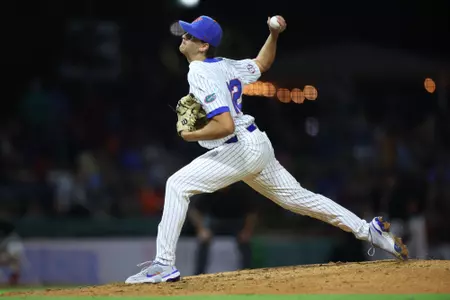 during the Gators' game against the Georgia Bulldogs on Friday, October 27, 2023 at 121 Financial Ballpark in Jacksonville, FL / UAA Communications photo by Maddie Washburn