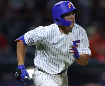 during the Gators' game against the Georgia Bulldogs on Friday, October 27, 2023 at 121 Financial Ballpark in Jacksonville, FL / UAA Communications photo by Maddie Washburn