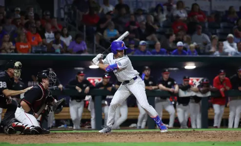 during the Gators' game against the Georgia Bulldogs on Friday, October 27, 2023 at 121 Financial Ballpark in Jacksonville, FL / UAA Communications photo by Maddie Washburn