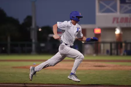 during the Gators' game against the Stetson Hatters on Sunday, November 5, 2023 at Florida Ballpark in Gainesville, FL / UAA Communications photo by Kitty Stoll