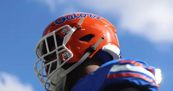 Gator Football Helmets