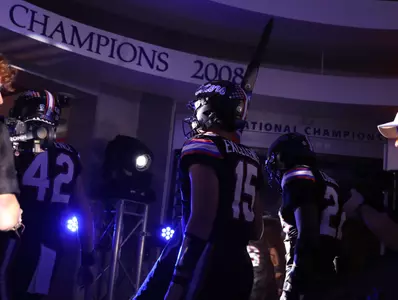 during the Gators' game against the Arkansas Razorbacks on Saturday, November 4, 2023 at Ben Hill Griffin Stadium in Gainesville, Fla. / UAA Communications photo by Lorenzo Vasquez