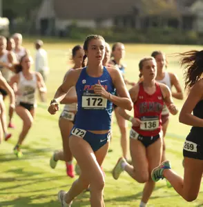 during the NCAA South Regional cross country meet on Friday, November 10, 2023 at the Mark Bostick Golf Course in Gainesville, Fla. / UAA Communications photo by Gabriella Whisler