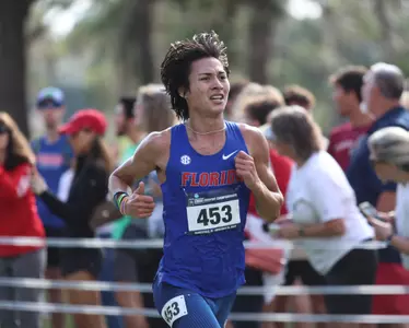 during the Regionals cross country meet on Friday, November 10, 2023 at the Mark Bostick Golf Course in Gainesville, Fla. / UAA Communications photo by Ashley Ray