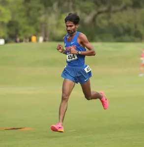 during the NCAA South Regional cross country meet on Friday, November 10, 2023 at the Mark Bostick Golf Course in Gainesville, Fla. / UAA Communications photo by Gabriella Whisler