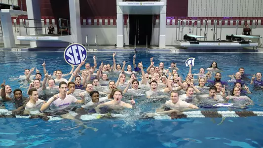 SEC Champs in Pool