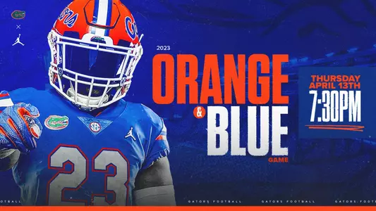 2023 Orange and Blue Game Time