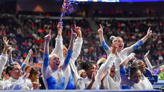 Florida celebrates at 2023 SEC Championships 230318