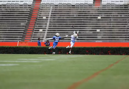 during the Gators' scrimmage on Tuesday, March 28, 2023 at Ben Hill Griffin Stadium in Gainesville, FL / UAA Communications photo by Brieanna Andrews
