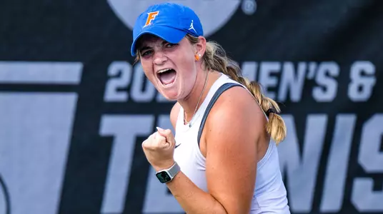 Carly Briggs at NCAA Singles Championship