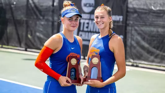 Bente Spee & Alicia Dudeney NCAA Doubles Championship Quarterfinals