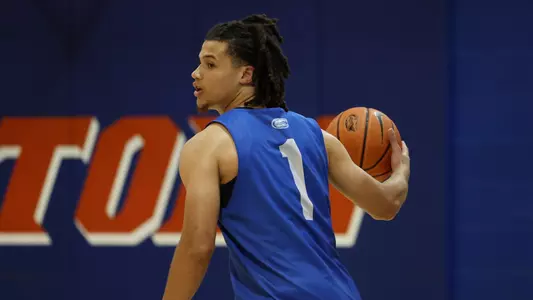Walter Clayton Jr. during the Gators' practice on Monday, September 25, 2023 at the basketball practice facility in Gainesville, FL / UAA Communications photo by Maddie Washburn