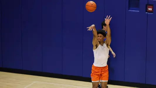 Zyon Pullin during the Gators' workout on Thursday, September 14, 2023 at Basketball Facility in Gainesville, FL / UAA Communications photo by Maddie Washburn
