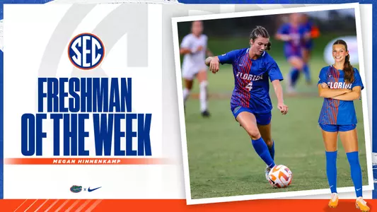 Megan Hinnenkamp - SEC Freshman of the Week 230904