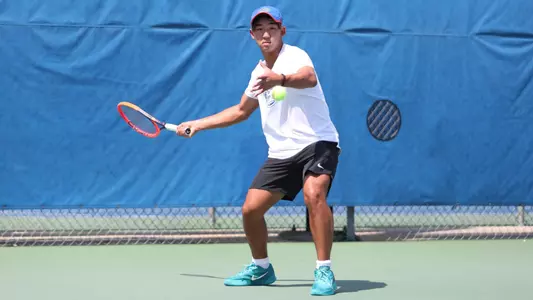 during the Gators' practice on Friday, August 25, 2023 at Linder Stadium at Ring Tennis Complex in Gainesville, FL / UAA Communications photo by Gabriella Whisler