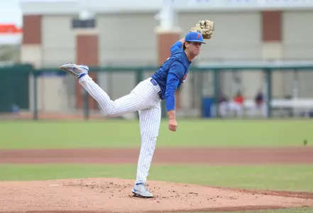 during the Gators' game against the Gators on Saturday, November 11, 2023 at Florida Ballpark in Gainesville, FL / UAA Communications photo by John Paternoster
