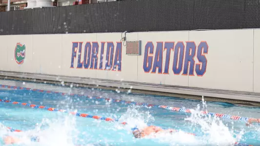 during the Gators' practice on Thursday, October 24, 2024 in Gainesville, FL / UAA Communications photo by Bryce Mitchell