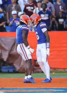 during the Gators' game against the Texas A&M Aggies on Saturday, September 14, 2024 at Ben Hill Griffin Stadium in Gainesville, Fla. / UAA Communications photo by Katie Park