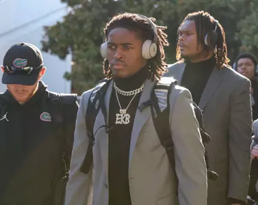 during the Gators' game against the Texas A&M Aggies on Saturday, September 21, 2024 at Ben Hill Griffin Stadium in Gainesville, Fla. / UAA Communications photo by Maddie Washburn