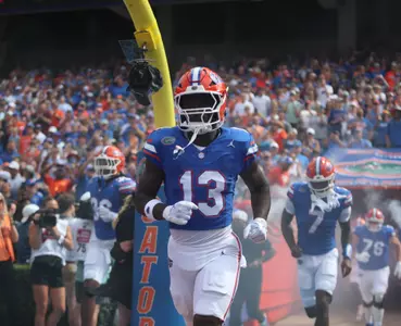 during the Gators' game against the Texas A&M Aggies on Saturday, September 14, 2024 at Ben Hill Griffin Stadium in Gainesville, Fla. / UAA Communications photo by Katie Park